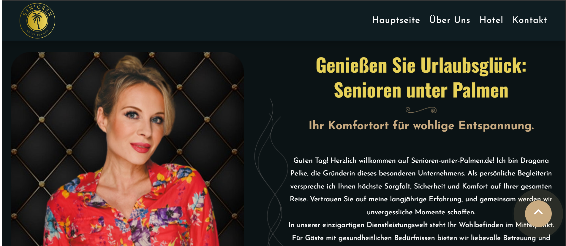 Senioren Unter Palmen Web Tasarım